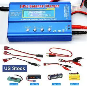 B6 LiPo Smart Battery Balance Charger Discharger iMAX 80W For RC NiMH LiFe NiCd