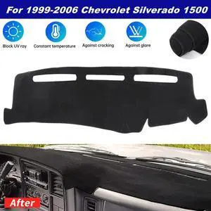 Car Dash Cover Mat Dashboard Pad for Chevy Silverado 1500 2500 Tahoe 2001-2006 Car Dash Cover Mat Dashboard Pad for Chevy Silverado 1500 2500 Tahoe 2001-2006