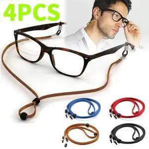 4X Adjustable Sunglasses Neck Cord Strap Eyeglass Glasses String Lanyard Holder