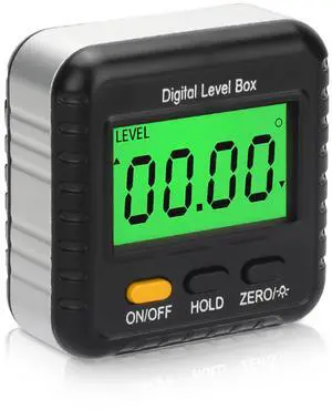 Magnetic Digital Level Box Gauge Angle Meter Finder Protractor Inclinometer