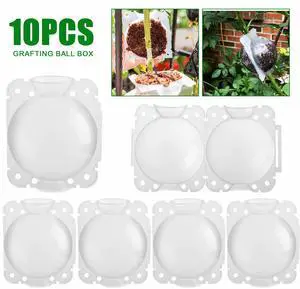 10PCS 5CM Plant Root Growing Box Reusable Air Layering Pods for Fast Propagation