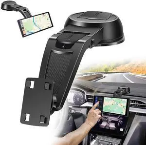 CarPlay Screen Mount 360° Rotation Suction Cup Holder for 7-10.26" Car Monitors