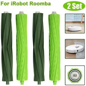 2 Sets Replacement Roller Brush for iRobot Roomba e5 e6 i1 i3+ i4 i6+ i7 i8 Plus