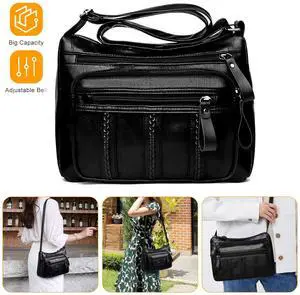 Women Shoulder Handbag Cross Body Pouch Bag Leather Cell Phone Purse Wallet Case