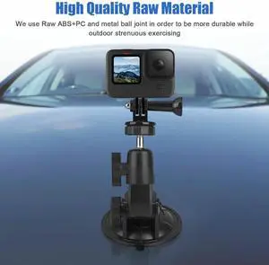 Car Window Holder Suction Cup Mount Windshield for GoPro Hero DSLR Camera