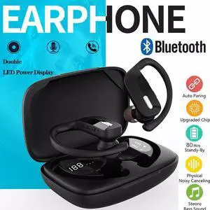Ear Hook Bluetooth Headset 5.0 TWS Wireless Earphones Earbuds Headphones Stereo