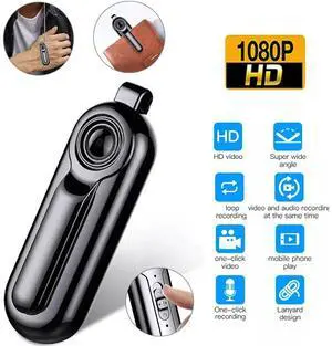 Necklace Camera Mini Full HD Video Audio Voice Recording Wearable Small Recorder