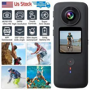 4K Wifi Action Camera Sport Video Underwater Waterproof Cam For GoPro Insta36