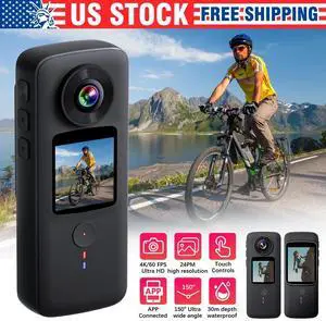 4K Wifi Action Camera Sport Video For Go Pro Vlog Waterproof Helmet HD Body Cam