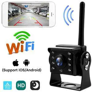 Car Rear View Backup Reverse Camera Truck CMOS 8 LED HD Night Vision Waterproof