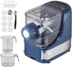 Electric Pasta Maker Automatic Noodle Dough Making Machine with 8 Pasta Shape