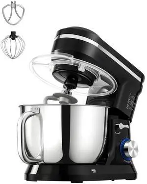 Electric Food Stand Mixer 5.1 QT Dough Mixer 10 + P Speeds Kitchen Food Beater