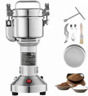 150g Commercial Spice Grinder Electric Grain Mill Grinder High Speed Pulverizer