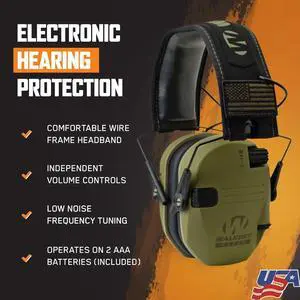 Electronic Shooting Ear Muff Slim Walkers Razor Shooting Anti-noise Earphone