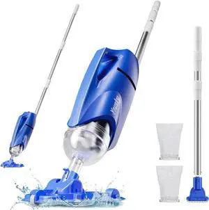 Handheld Pool Vacuum Cleaner Above Ground Inground Pools Cordless Pool Cleaner