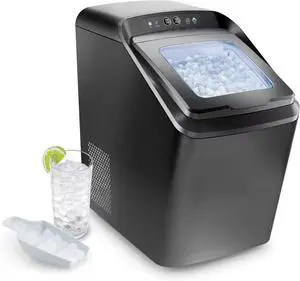 Gevi Countertop Nugget Ice Maker Machine 28lb/24 SelfCleaning Portable Ice Maker