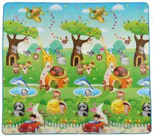 Extra Large Baby Crawling Mat Non Toxic Baby Play Game Mat 0.2 inch 71 × 79 Inch
