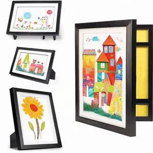 8.5x11 Kids Art Frames Art Display Frame Drawing Portfolio Storage Frame 2 pks