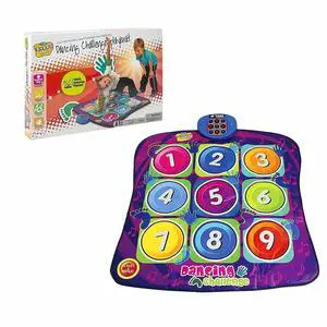 Numbers Dancing Challenge Rhythm & Beat Play Mat Kids Electronic Music Dancing