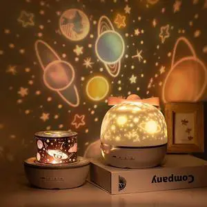 LED LIGHT PROJECTOR KIDS BABY MOOD LAMP NIGHT XMAS GIFT STAR MOON MULTI MODE
