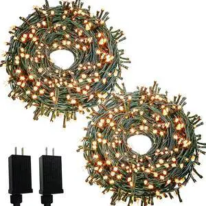 600 LED 210ft Fairy String Lights Waterproof Outdoor Garden Lamp Decor US Plug