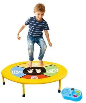 Trampoline Electronic Mini Dancing Trampoline LED Score Board 4 Background Music