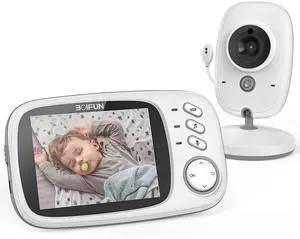 Baby Monitor with Camera Audio 3.2" HD Screen VOX No WiFi Night Vision Baby Monitor with Camera Audio 3.2" HD Screen VOX No WiFi Night Vision