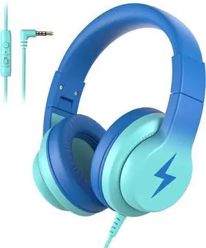 Kids Headphones Wired Headphones for Kids over Ear with Microphone 85/94Db Vol