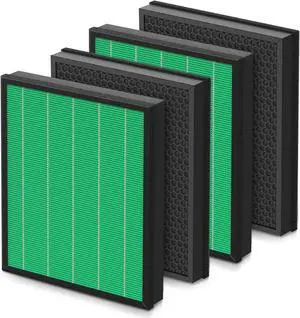 4x True H13 HEPA Filter Set for Coway AIRMEGA 300/300S MAX 2 Smart Air Purifier
