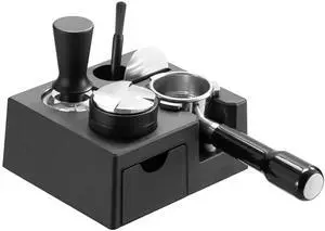 7-in-1 ABS Espresso Tamping Station 51-58 mm Station with Detachable Slot