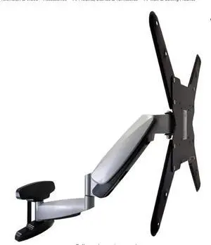 TV Wall Mount Full Motion Swivel Articulating Gas Spring-Heavy duty Up To 66Lbs