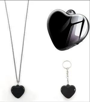 OFZBNecklace Voice Recorder 8GB Mini Voice Recorder  battery life 24hours