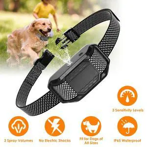 Citronella Anti-Bark Collar No Barking Safe & Humane Dog Training Collar IP65