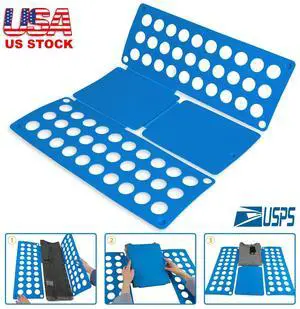 Clothes Folder Folding Board Laundry Organizer for Adult T Shirt Fast Fold Flip Clothes Folder Folding Board Laundry Organizer for Adult T Shirt Fast Fold Flip