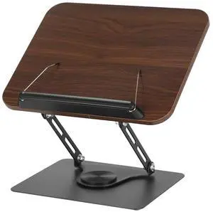 Book Stand Reading Rack Office Paper Stand for Reading Wood Book Holder Tray