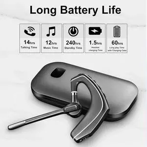 Bluetooth Headset V5.1 EKVANBEL Wireless Headset for Computer USB Adapter Includ