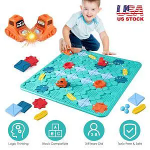 Logical Road Builder Games Brain Teaser Puzzle Toy Toddler Kids Educational Toys