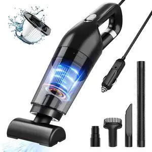 5 in 1 Car Vacuum Handheld Vacuum Cleaner Lightweight Strong Suction 120W corded