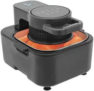 9L Air Fryer Digital Countertop Air Fryer Pot with Temp and Timer Control 1350W