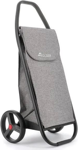 Rolser Com Tweed 8 Black Tube Shopping Trolley