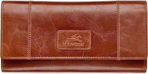 Mancini Casablanca Ladies' RFID Secure Trifold Wallet