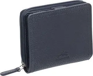 Mancini Pebbled Ladies RFID Small Clutch Wallet