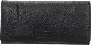 Mancini Pebbled Women's RFID Trifold Wallet