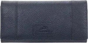 Mancini Pebbled Women's RFID Trifold Wallet