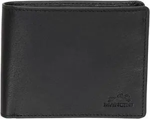 Mancini Buffalo RFID Secure Left Wing Billfold Wallet