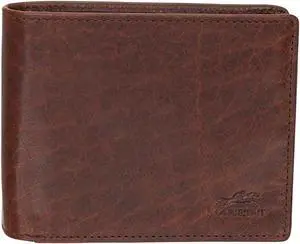 Mancini Buffalo RFID Secure Left Wing Billfold Wallet