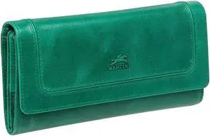 Mancini South Beach RFID Secure Quadruple Fold Wallet