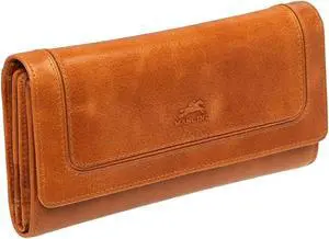 Mancini South Beach RFID Secure Quadruple Fold Wallet