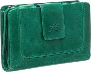 Mancini South Beach 3.75" RFID Secure Medium Clutch Wallet