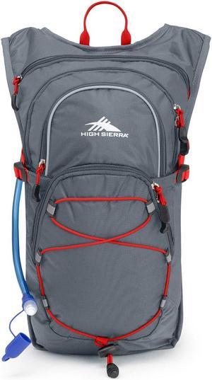 High Sierra HydraHike 8L Hydration Backpack Grey Blue